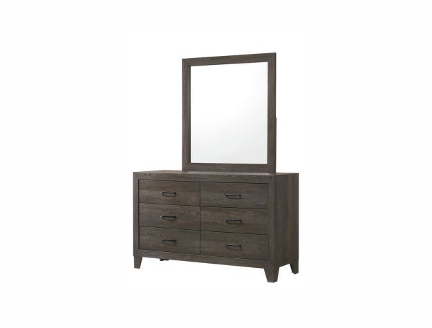 Dresser With Mirror Hopkins Brownjpg