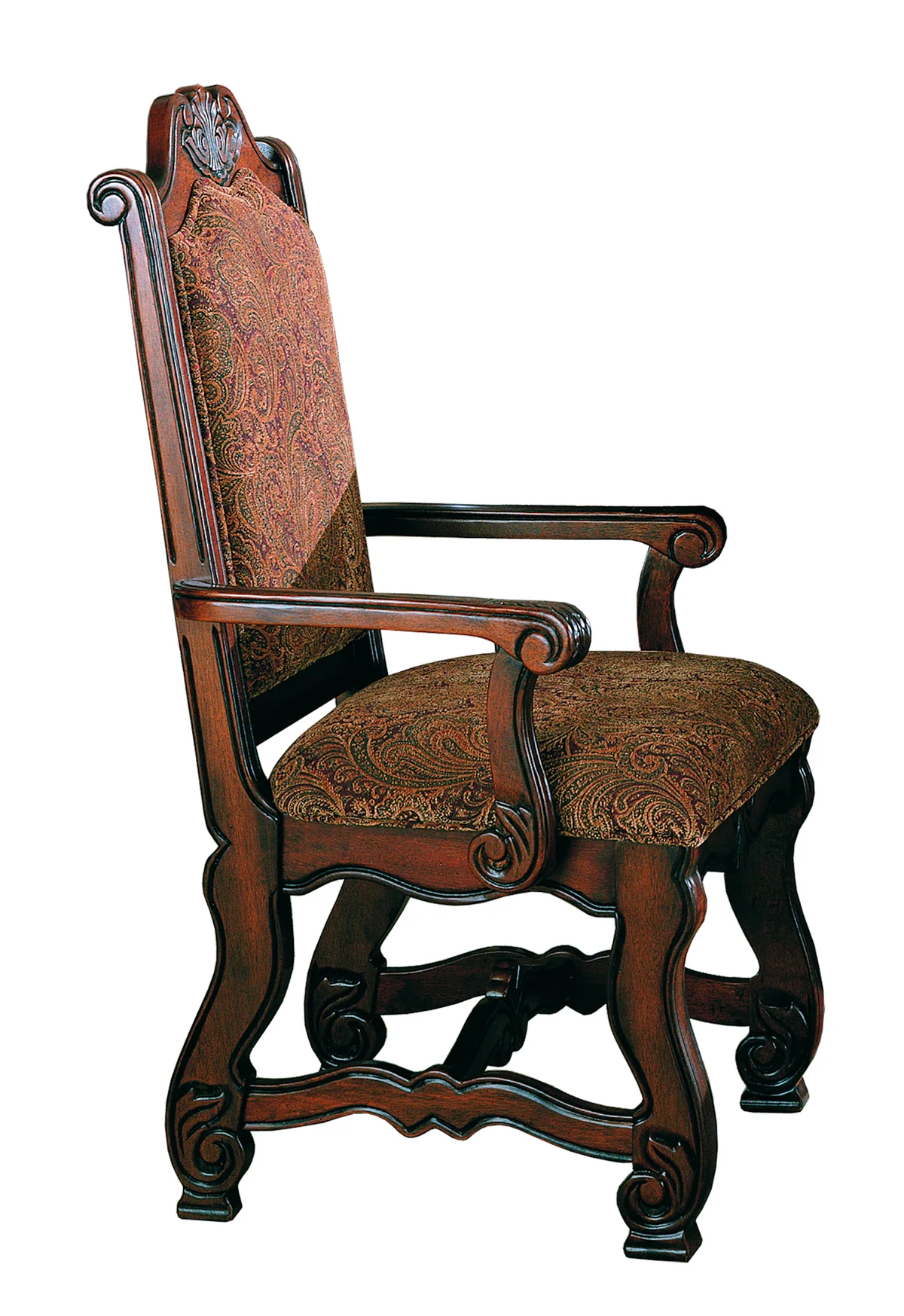 Neo Renaissance_Arm_Chair_Brown