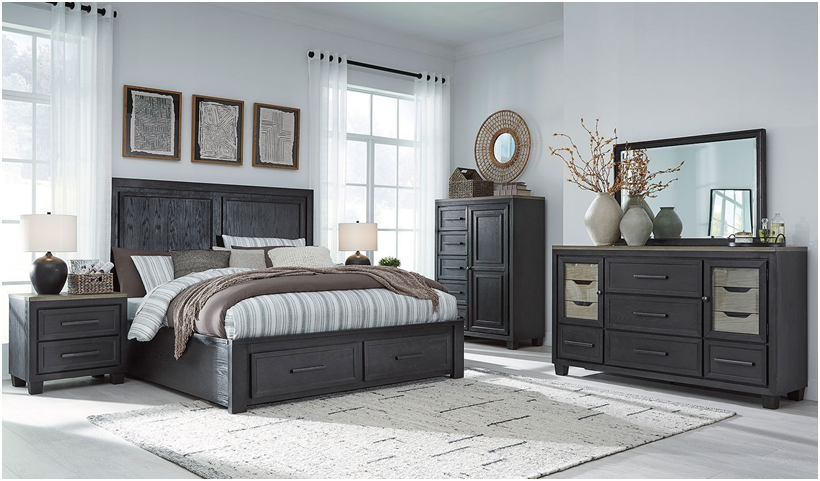 Foyland Panel Bedroom Set With Storage
